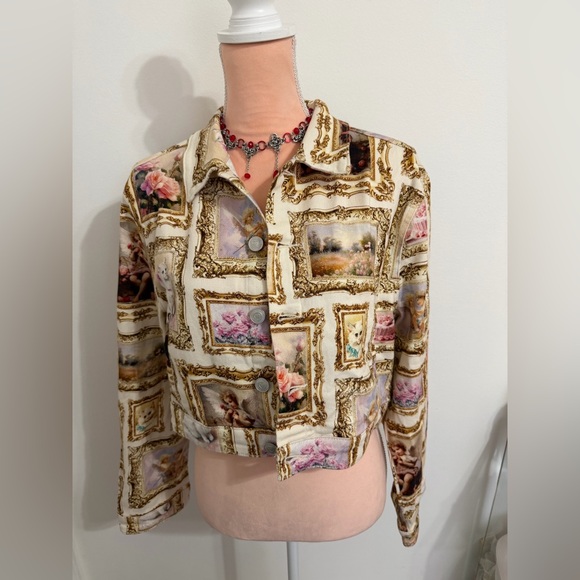 Sugar Thrillz Jackets & Blazers - Dolls Kill REGAL MOMENTS TRUCKER JACKET

SUGAR THRILLZ